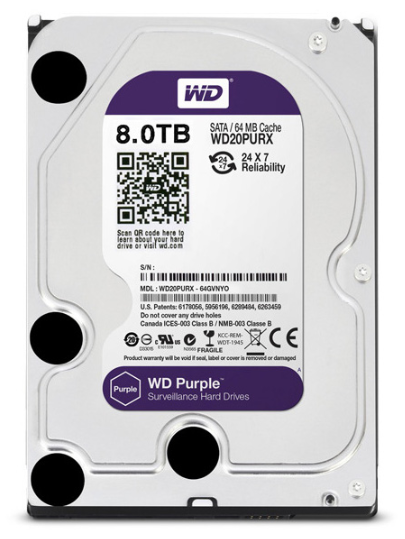 WD Purple WD80PURZ 8TB