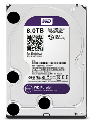 WD Purple WD80PURZ 8TB